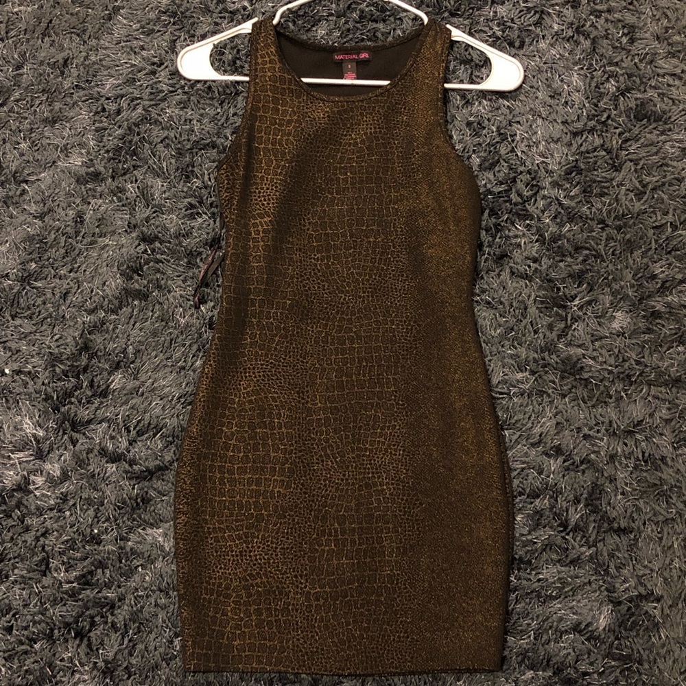 Snake Print Bodycon Dress